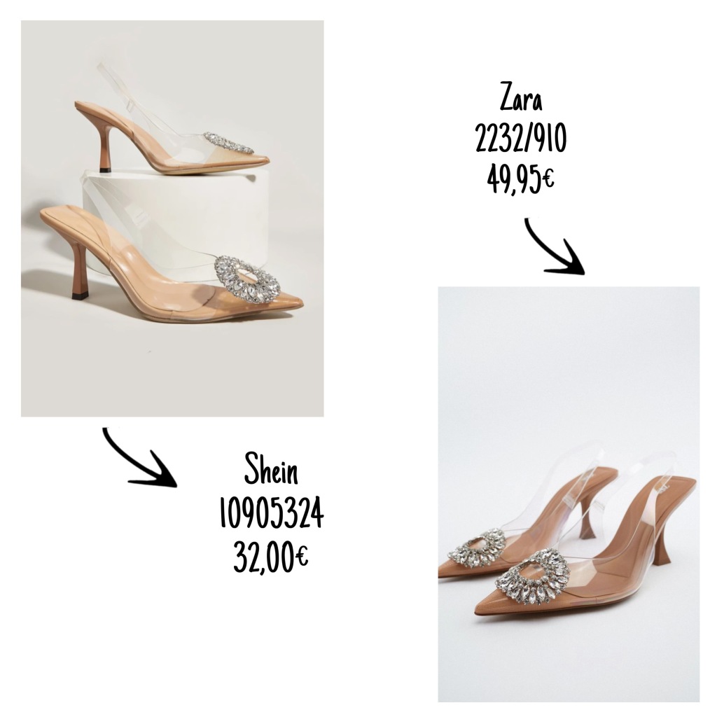 Zara vs Shein: Shoes Dupes – Beautyworkers blog