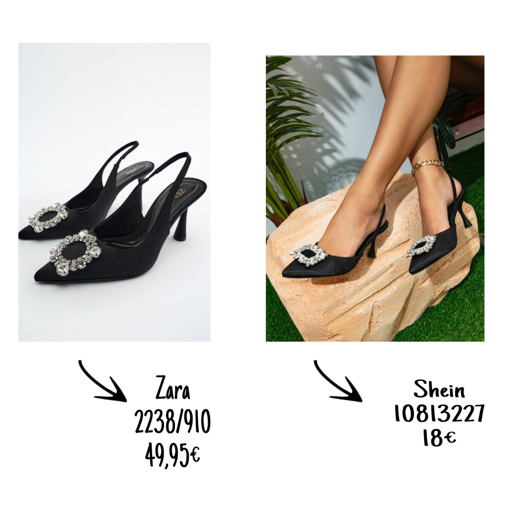 Zara vs Shein: Shoes Dupes – Beautyworkers blog